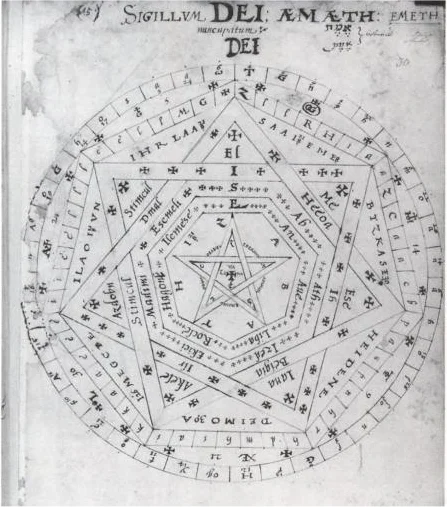 Original Sigil of Æmeth from Sloane MS 3188